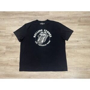 The Rolling Stones Men's Sz 2XL T-Shirt Tongue 1989 Official Merch Black Tee
